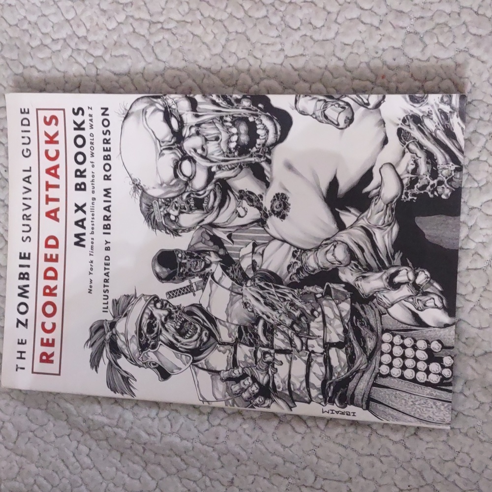 The zombie survival guide record attacks graphic novel by max brooks